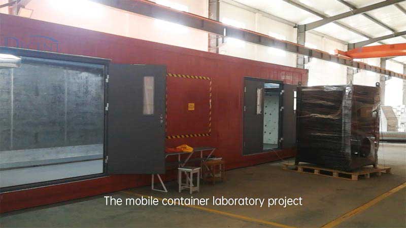 containerized mobile laboratory