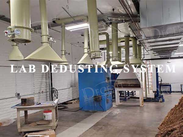dust collection system for laboratory