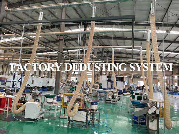 dust collection system for factory