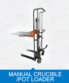 manual crucible loader