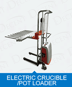 electric crucible loader