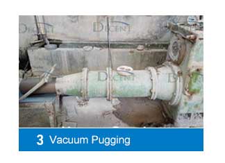 vacuum pugging