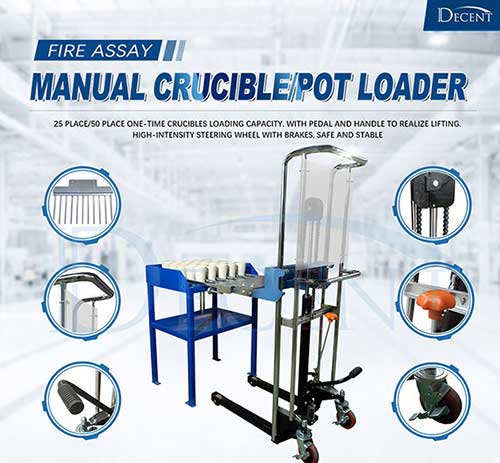 Laboratory Manual Crucible Loader