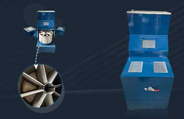 How does rotary sample divider work?