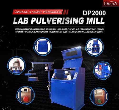 Laboratory Pulverising Mill DP2000