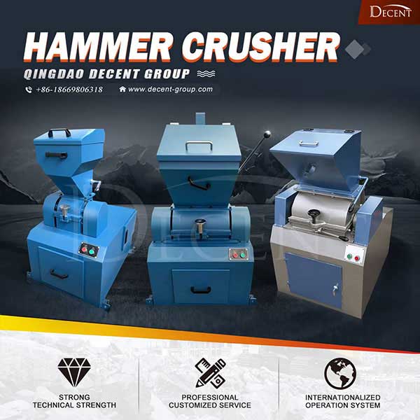 laboratory hammer crushers