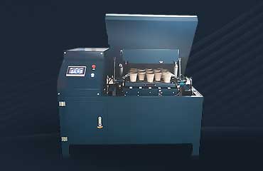 How does crucible tumbler work?