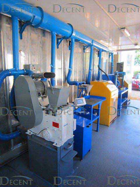 Sample Preparation Container rotary equipment display Sample Preparation Container rotary equipment display