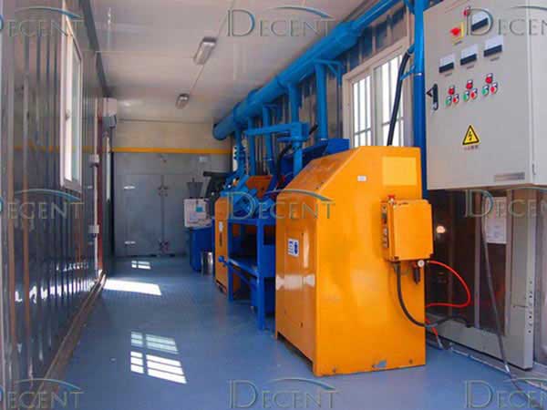Sample Preparation Container inside equipment Sample Preparation Container inside equipment