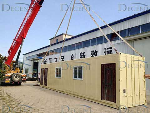Office & Sample Preparation container lab loading Office & Sample Preparation container lab loading