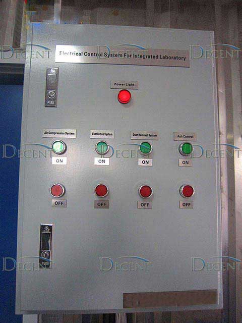 Sample Preparation Containerized Laboratory control panel Sample Preparation Containerized Laboratory control panel