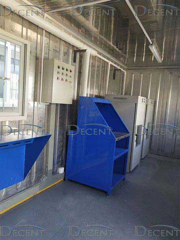 Office & Sample Preparation container lab inside equipment Office & Sample Preparation container lab inside equipment