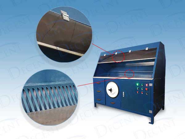 self-contained dust collection workstation part details