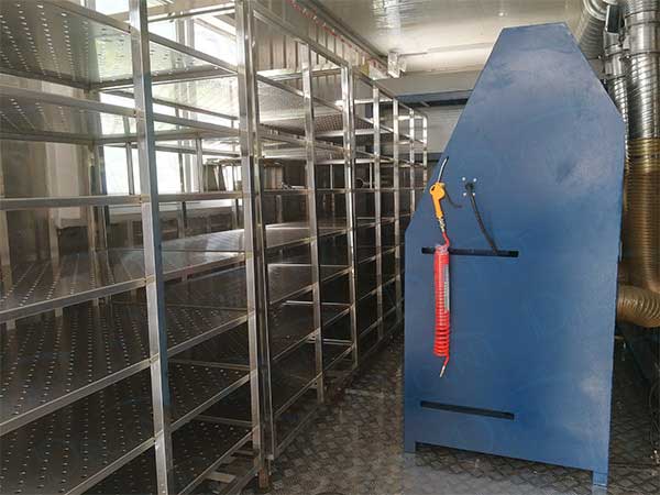 Cold-Resistant Container Laboratory storage rack