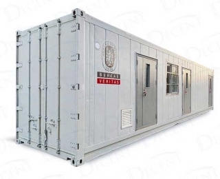 Perfect Shock-Absorbing Containerized Laboratory