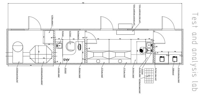 Container Laboratory Design