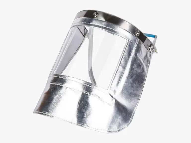 DECENT Aluminized Safety Face Shield High - Temperature Protection for Metallurgy and Furnace Work