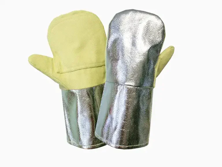 DECENT Heat Resistant Aluminized Gloves High - Temp Protection for Industrial & Lab Work