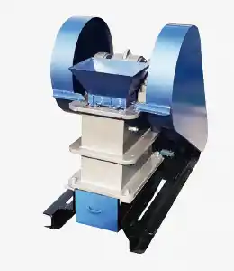 DECENT Lab Jaw Crusher DJC100A & DJC125 stainless steel lab rock crushing machine with double flywheels
