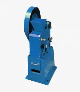 DECENT Lab Jaw Crusher DJC80D blue lab mineral sample crushing machine