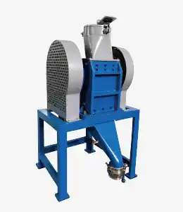 DECENT Lab Jaw Crusher DJC80G sealed lab crushing equipment with closed feeding hopper