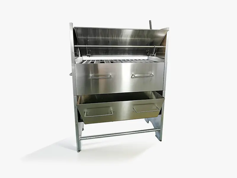 DECENT Stainless Steel Riffle Splitter for Laboratory Sampling