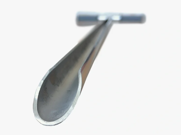 DECENT Stainless Steel Soil Sampling Probe Tip with Integrated Channel