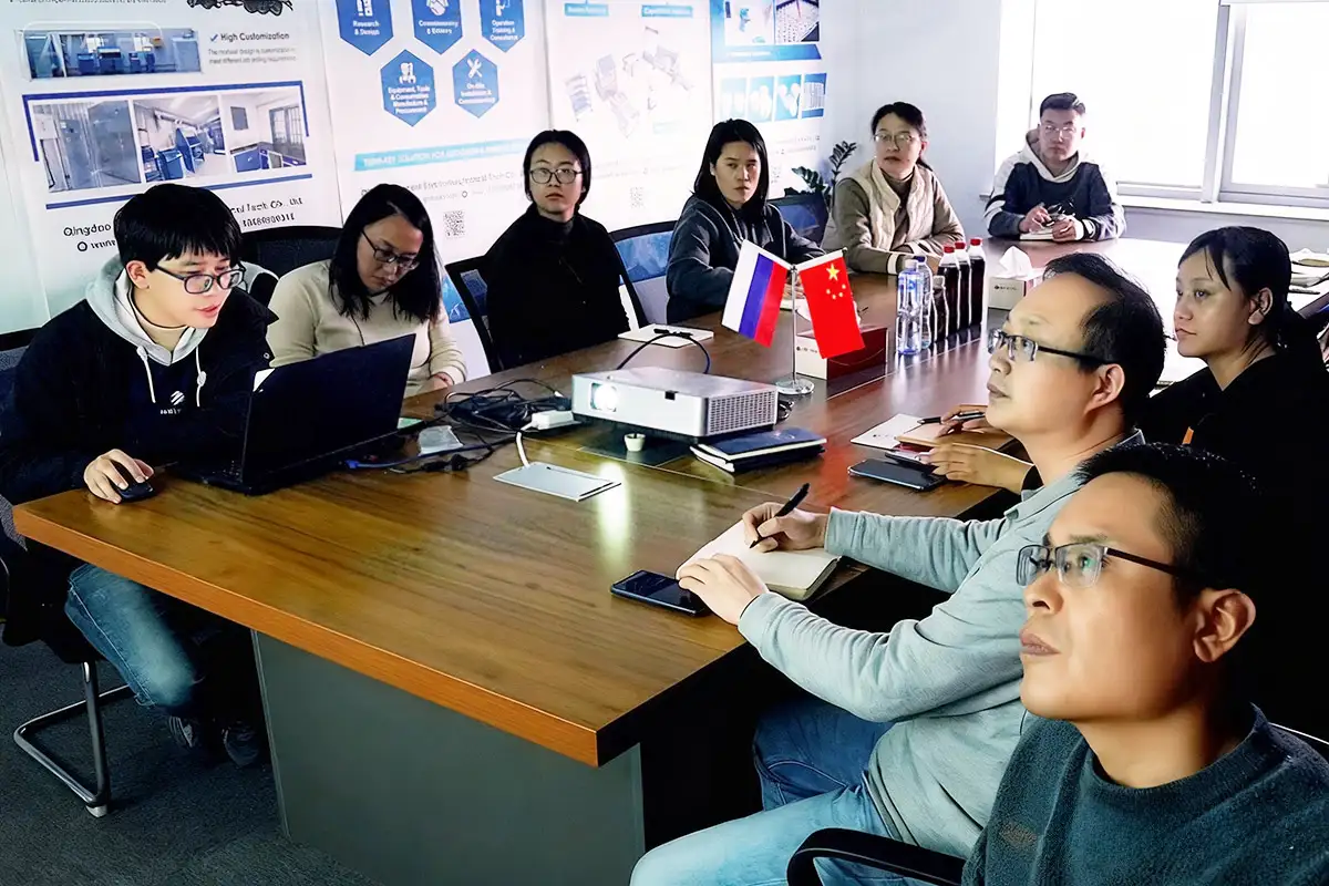 International team training