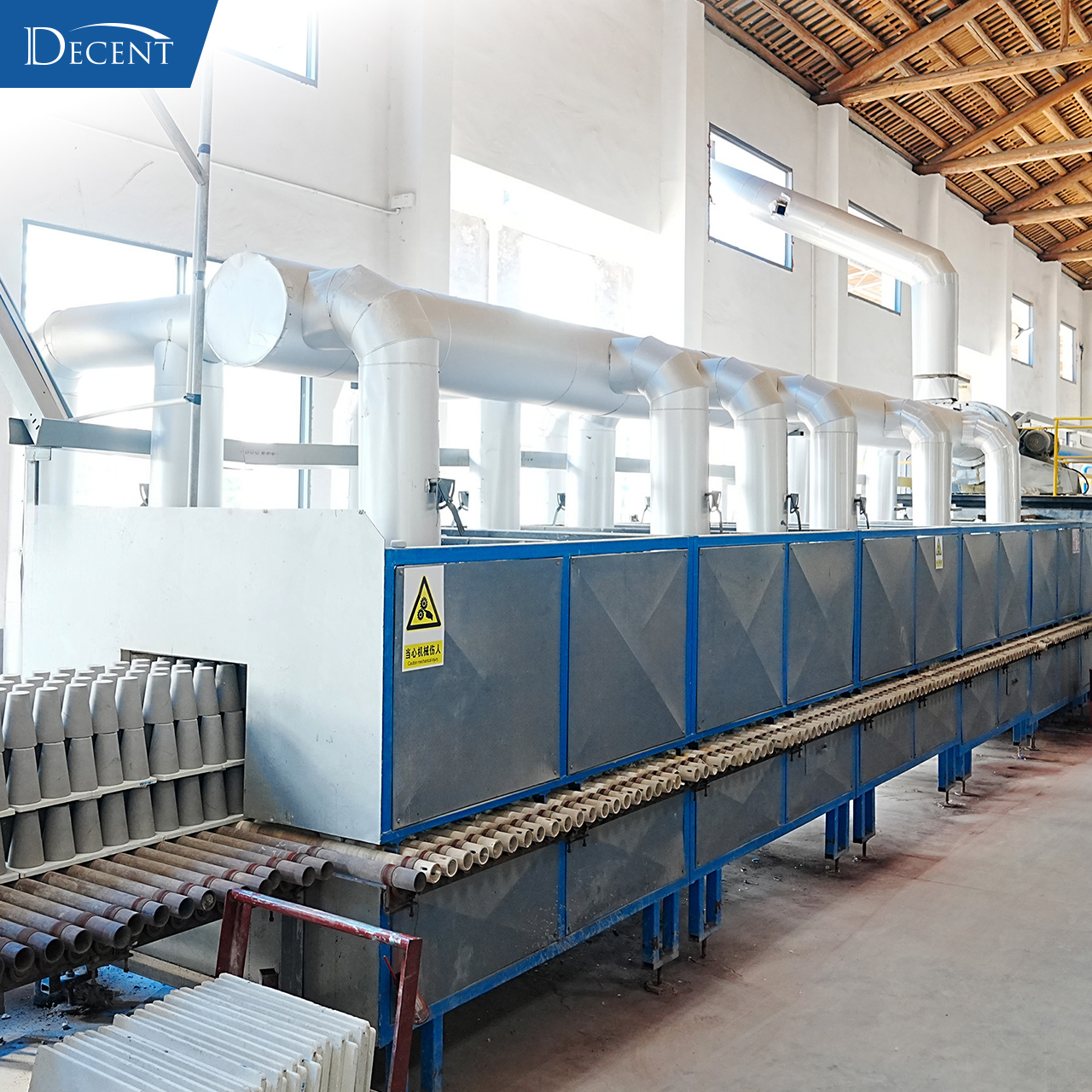 Quality vs. Cost? DECENT Fire Assay Crucibles Deliver the Best of Both Worlds 16 DECENT Crucible Firing Process