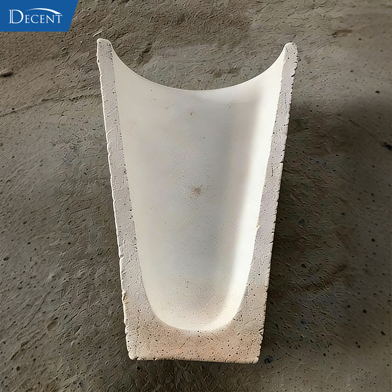 Quality vs. Cost? DECENT Fire Assay Crucibles Deliver the Best of Both Worlds 17 Qingdao Decent Group Crucible Cross Section Quality Check