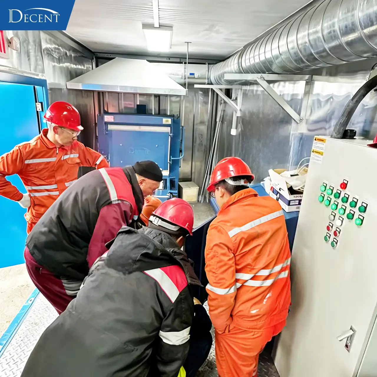 DECENT Modular Mineral Lab Equipment Installation