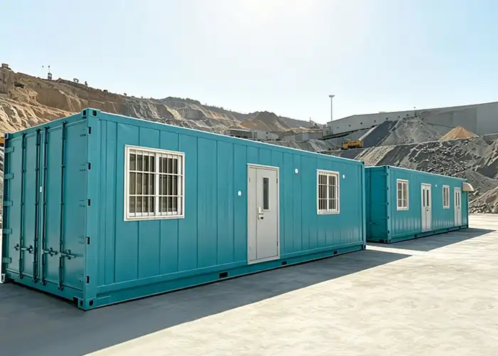 Australia dual containerized mining labs delivered by Qingdao Decent Group, turnkey on-site mineral testing laboratories for mining projects