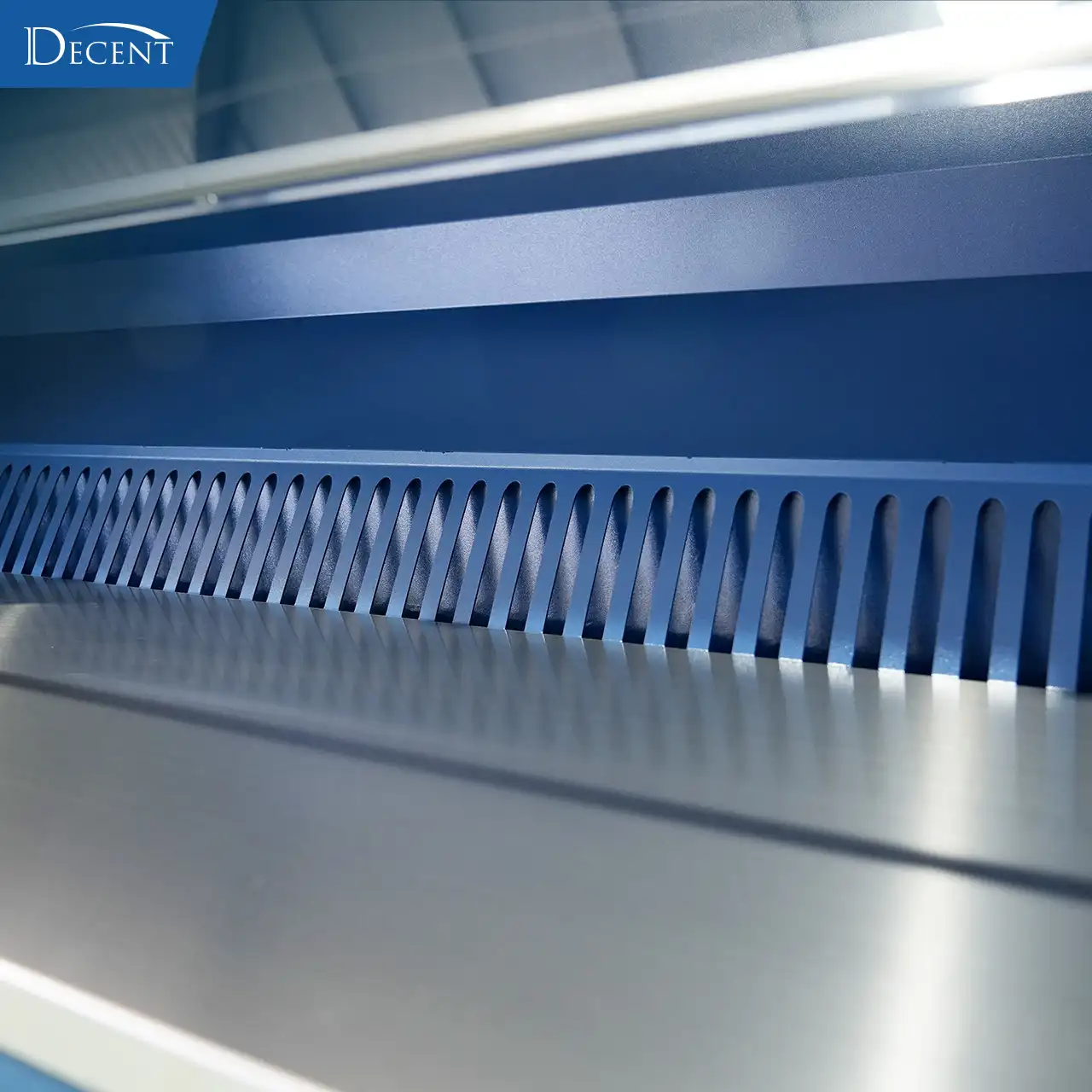 Qingdao Decent Group mineral lab dust control workbench with precision dust extraction grille for efficient particle capture