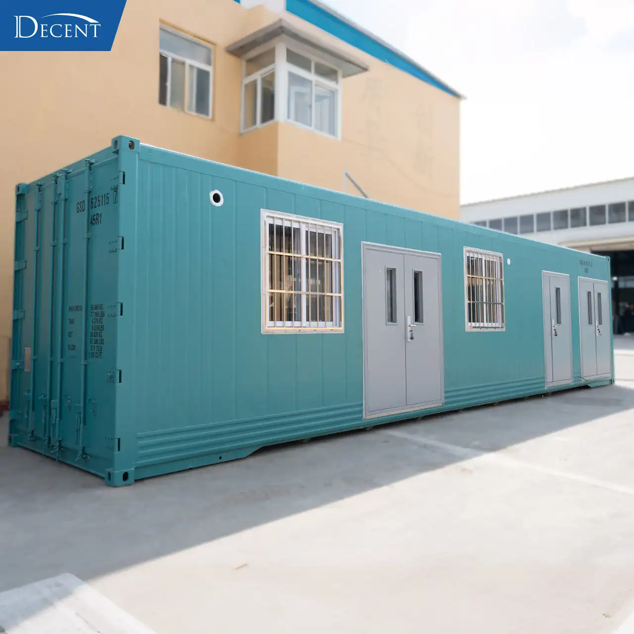 Qingdao Decent Group sample preparation containerized mining laboratory, modular on-site ore processing lab for Australian mining projects