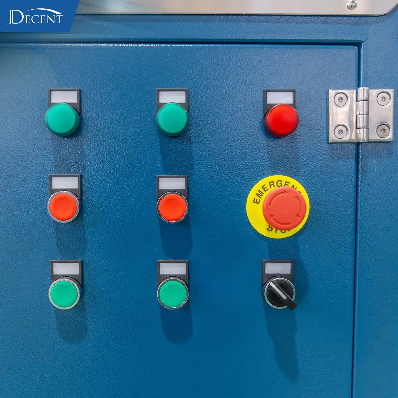 Qingdao Decent Group mineral lab dust control workbench control panel with emergency stop for safe operation