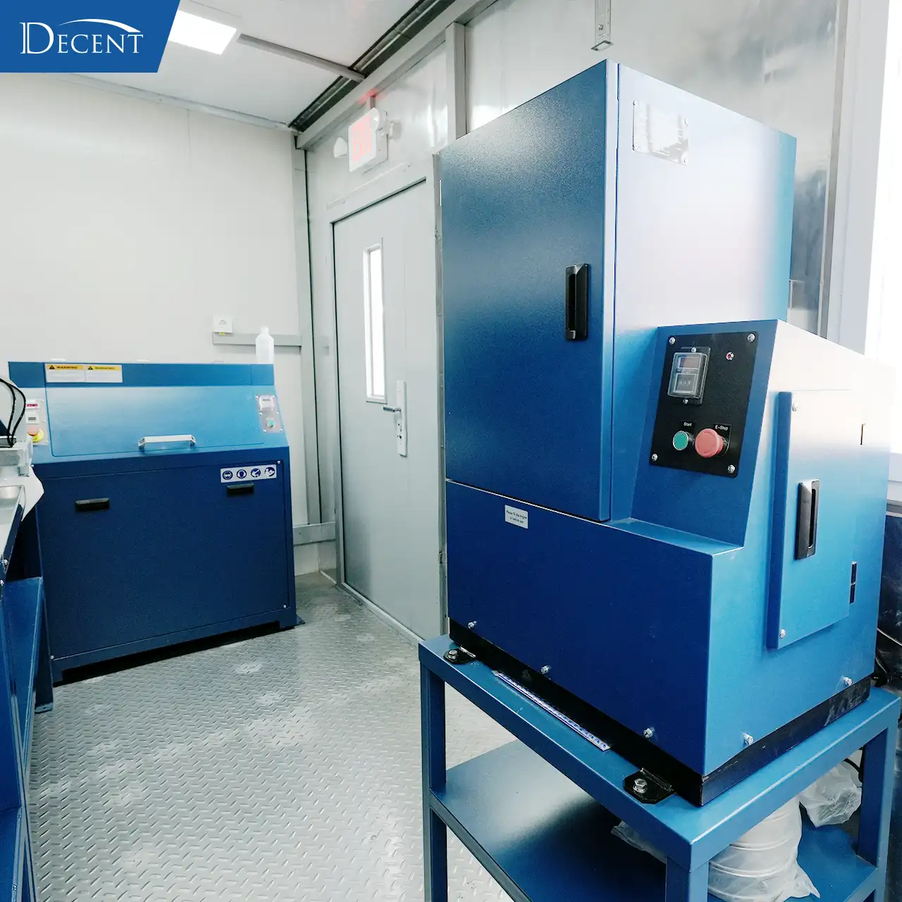 Qingdao Decent Group sieve shaker and pulverizer mill in Australia on site critical minerals testing lab, ore particle classification and fine grinding system