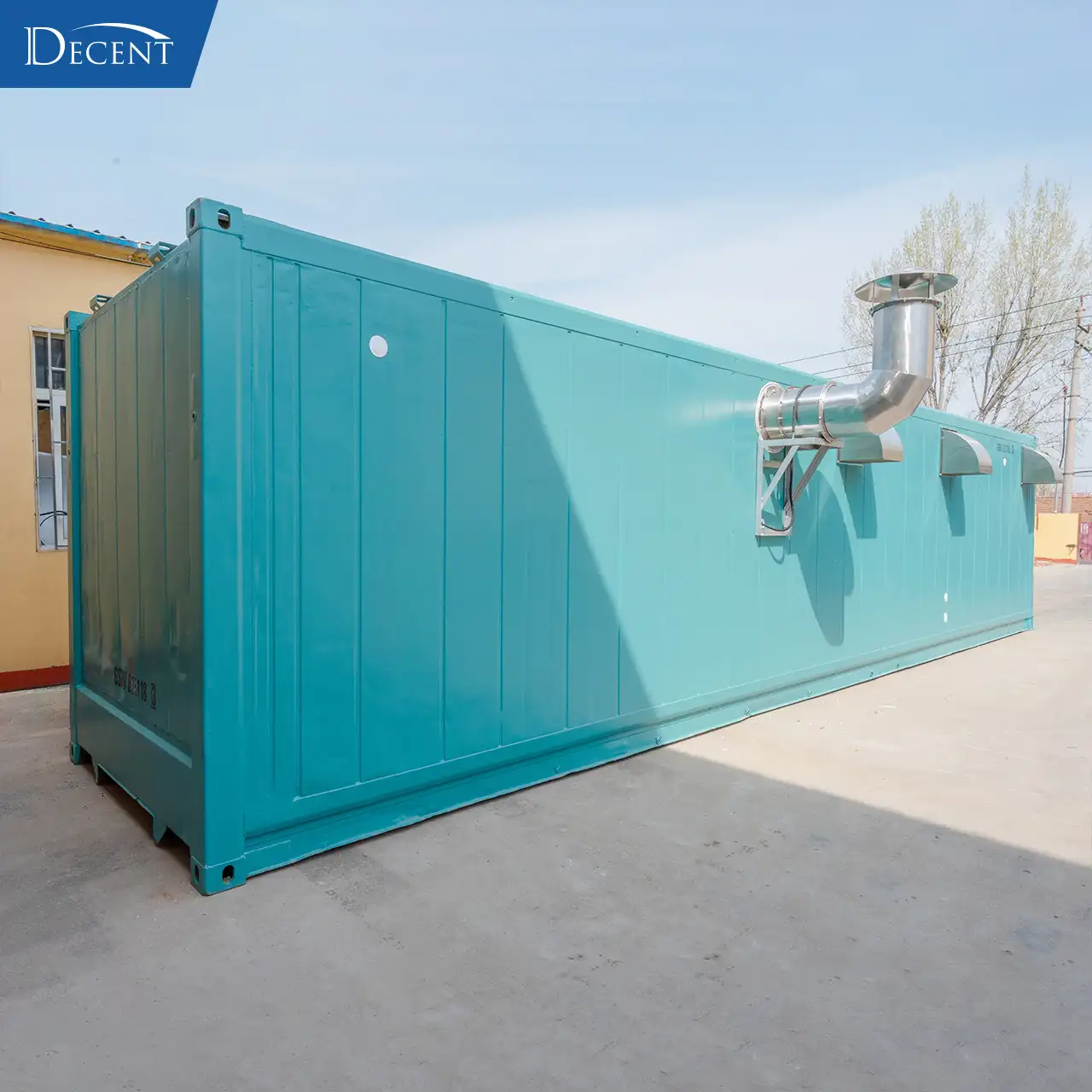 Qingdao Decent Group XRF analysis container lab for Australia on site critical minerals testing, climate-controlled elemental analysis unit