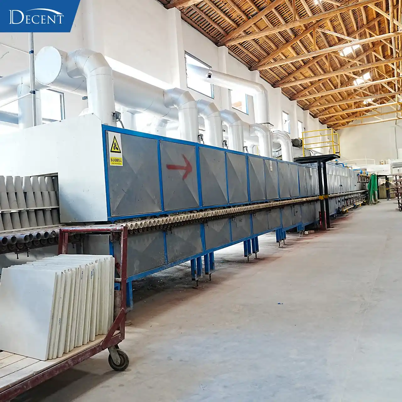 Fire Assay Clay Crucible: A Core Precision Consumable for Sustainable Global Mining Testing 3 Qingdao Decent Group continuous kiln firing for durable and thermally stable fire assay clay crucible