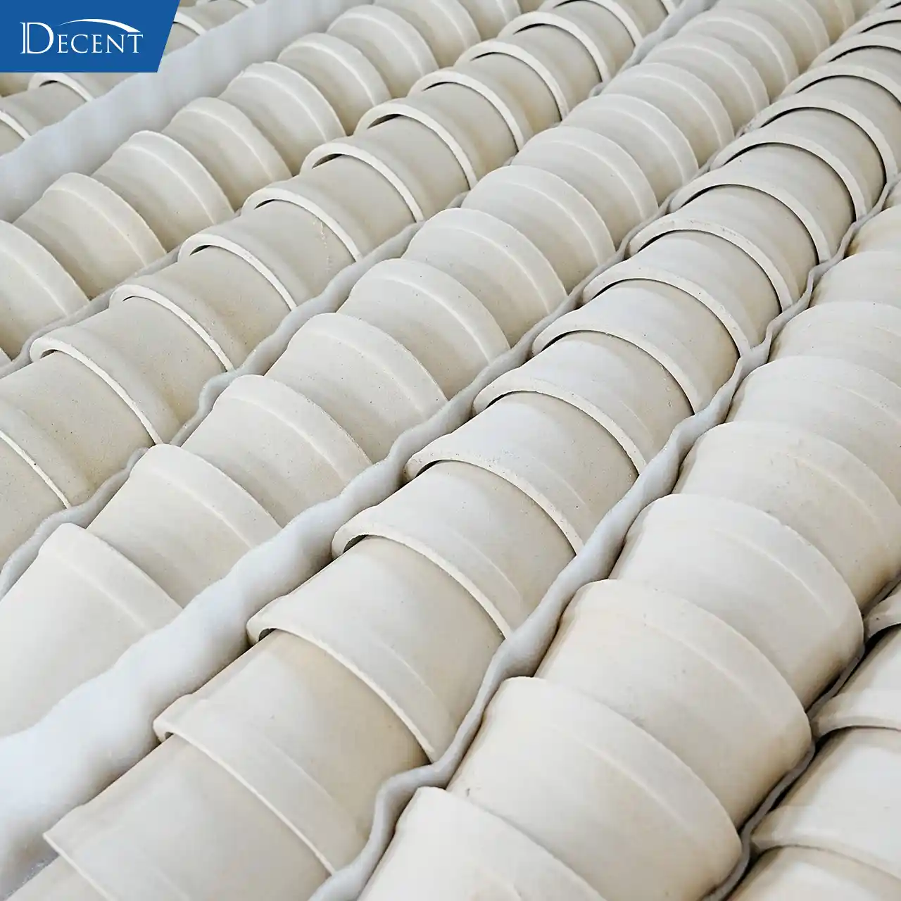 Fire Assay Clay Crucible: A Core Precision Consumable for Sustainable Global Mining Testing 5 Qingdao Decent Group fire assay clay crucible carefully packed in foam for safe and damage-free shipping