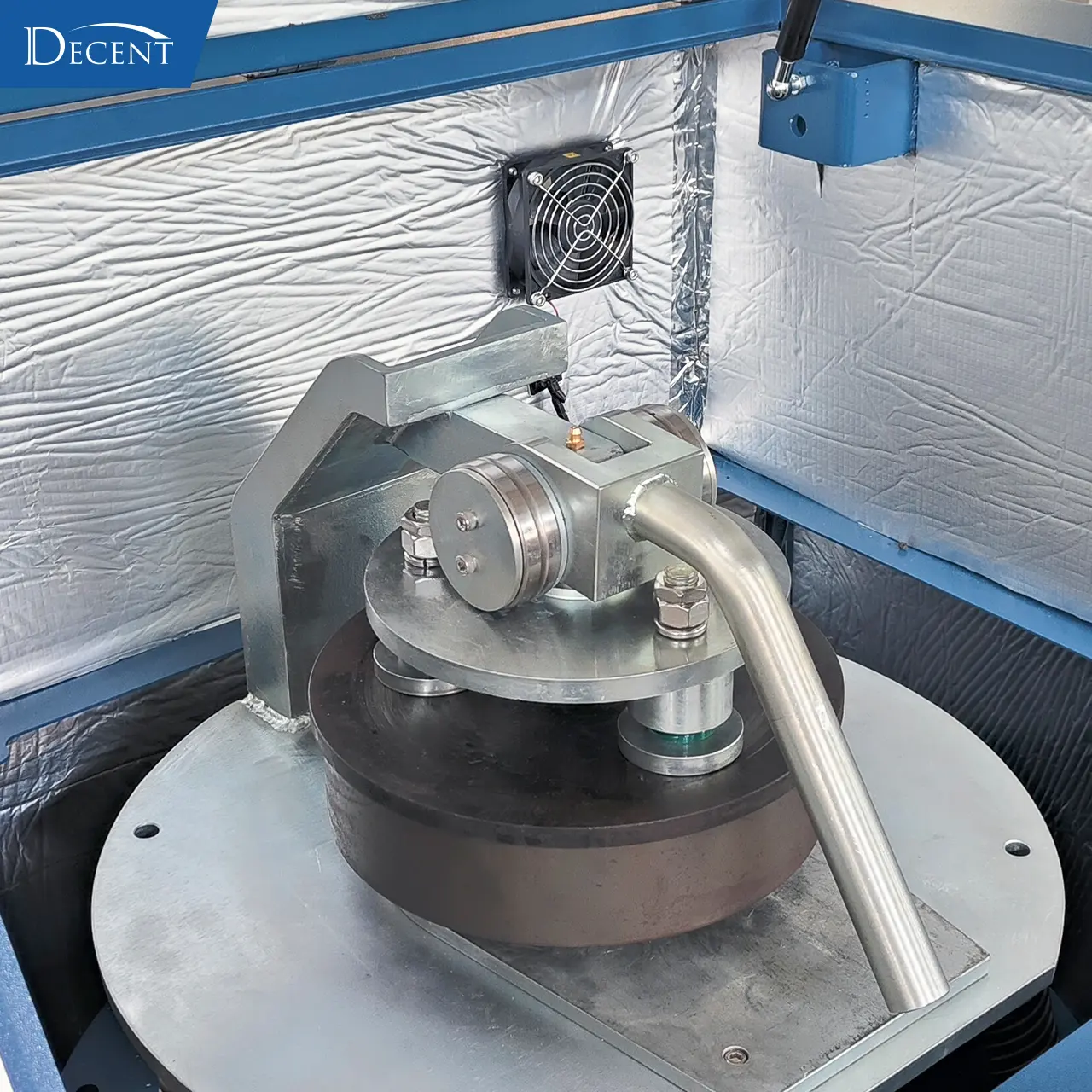 DECENT Lab Pulverizers Enhancing Efficiency & Fineness in Mineral Processing Applications 1 DECENT Lab Grinder with Manual Grinding Bowl Locking Mechanism