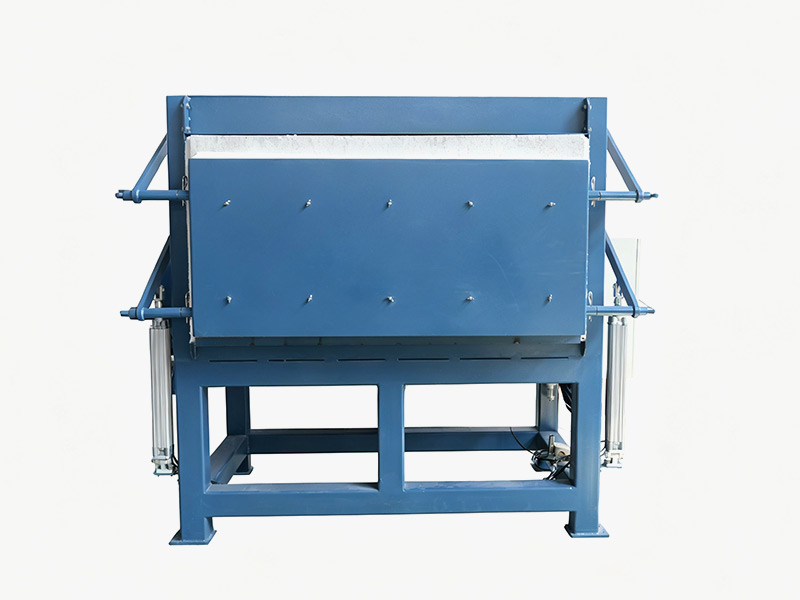 Qingdao Decent Group bilateral pneumatic driven multi-fuel fusion furnace front view